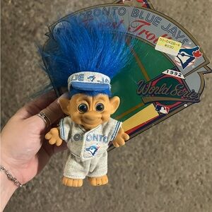 Vintage troll Toronto Blue Jays Forest Troll – Limited Edition (1992)